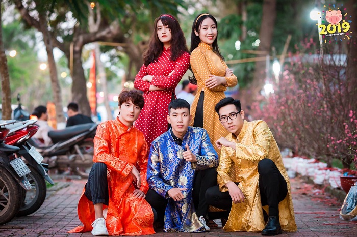 Ao dai Family 