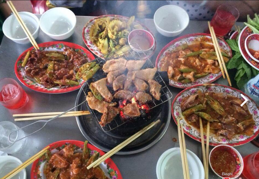Tre Non -Bap bo & vu de nuong