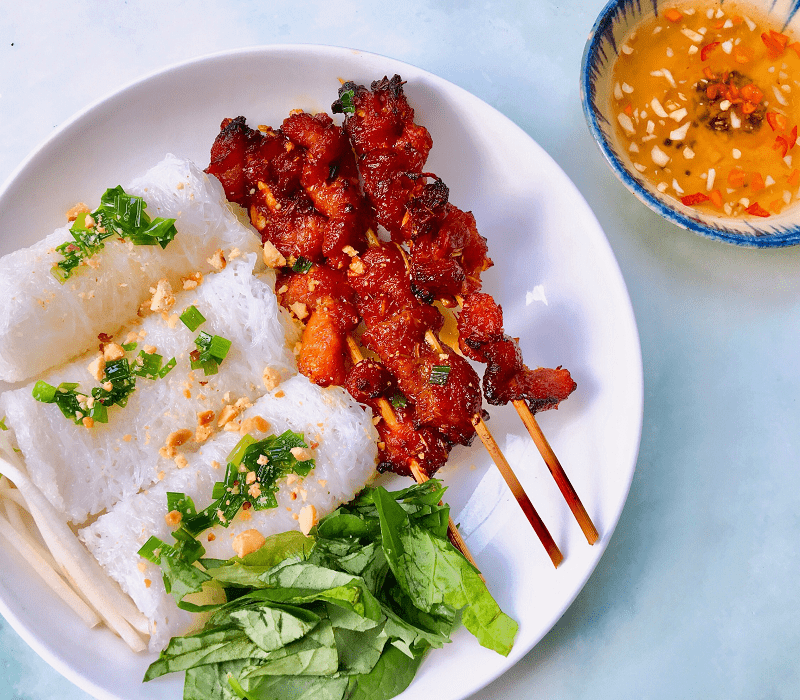 Top 7 quán bánh ướt thịt nướng ở Huế ngon