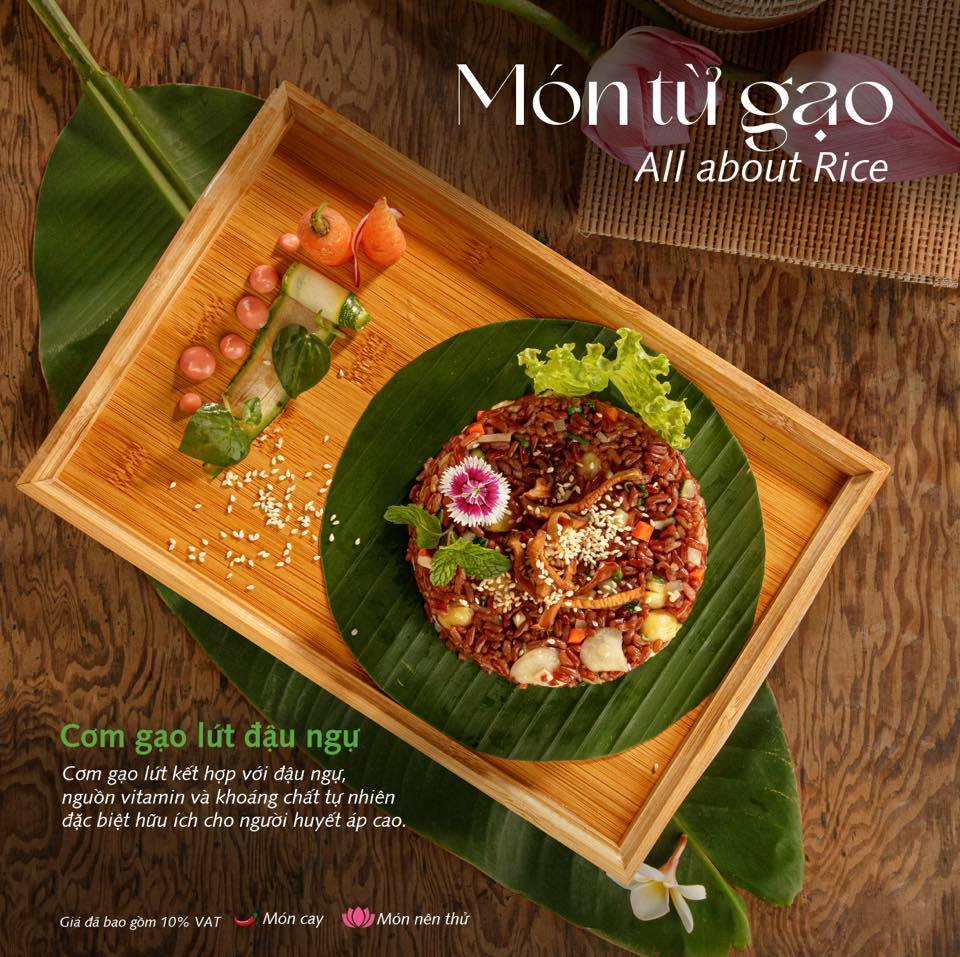 Tìm về chốn bình yên, thưởng thức ẩm thực chay ngon tại An Nhiên Garden Vegetarian