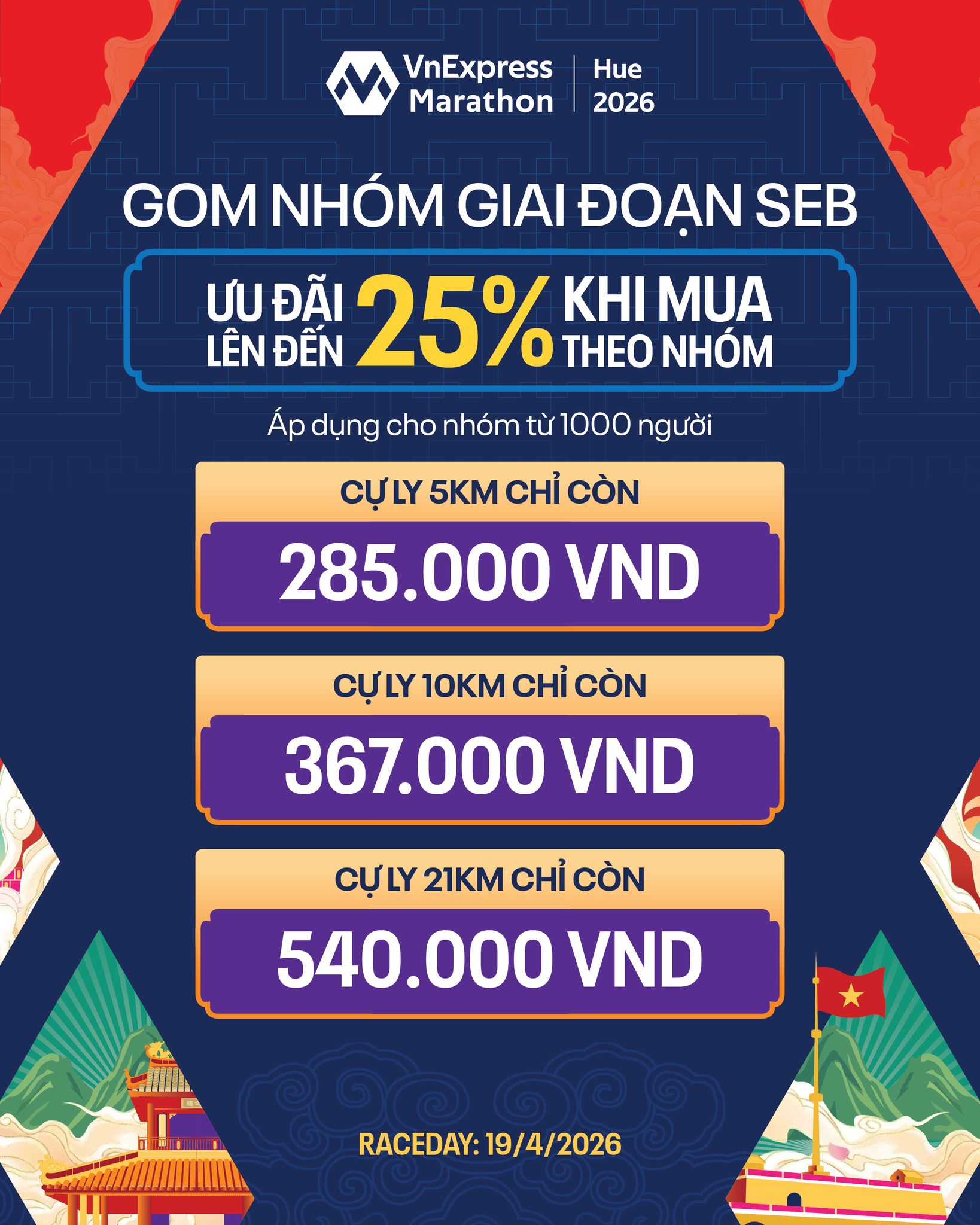 VnExpress Marathon Huế 2026