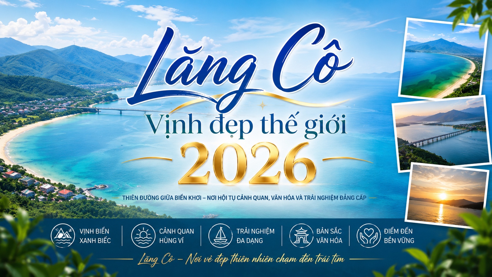 Chuỗi sự kiện “Lăng Cô – Vịnh đẹp thế giới 2026”