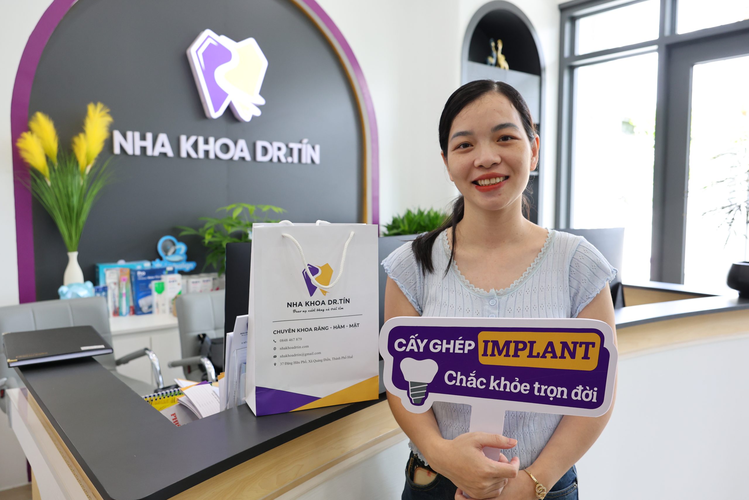 Cấy ghép Implant tại Huế: Phục hồi răng mất, khôi phục khả năng ăn nhai