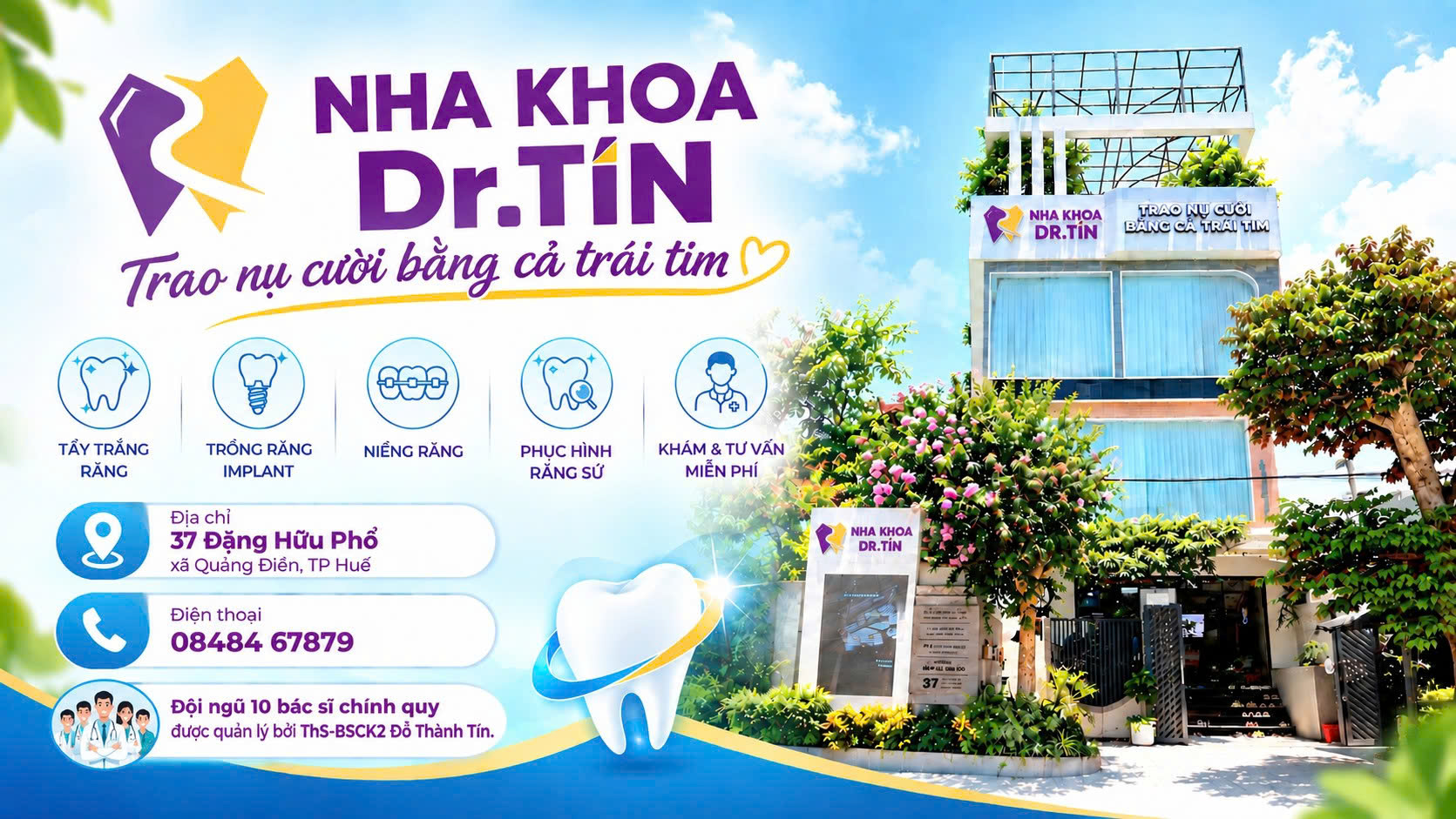 Nha khoa Dr.Tín – Nha khoa uy tín ở Huế